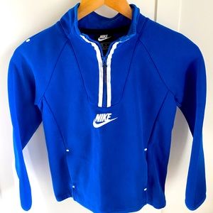 Nike zip 3/4 zip up sweatshirt (Boys M)